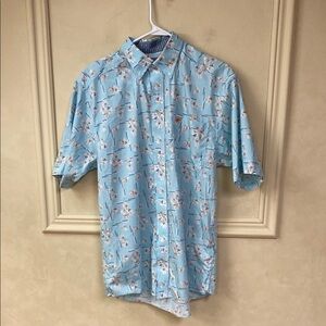 New! Ariat Wrinkle Free Floral Print Button Shirt